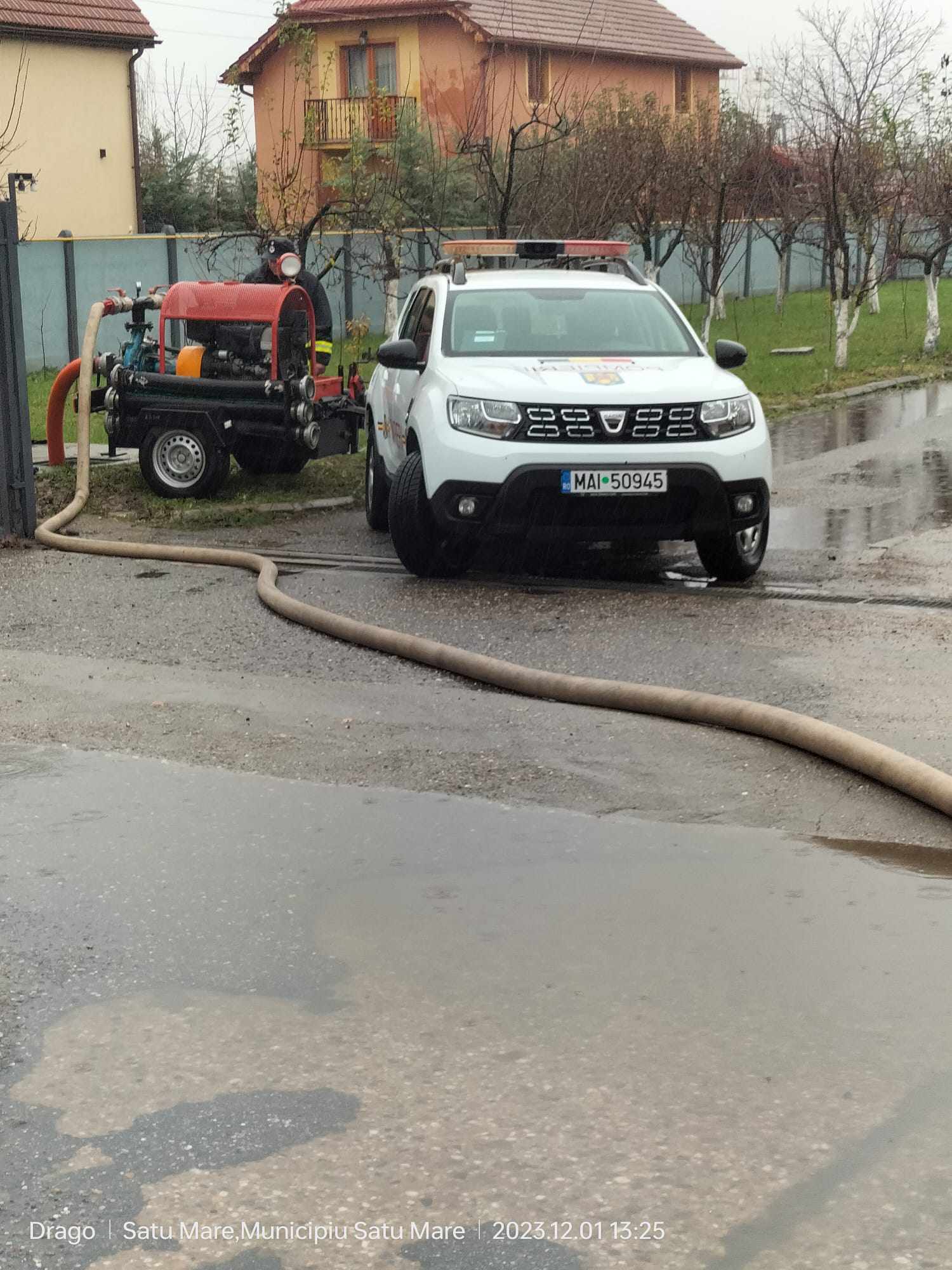 Pompierii sătmăreni, solicitați din plin în minivacanța de 1 Decembrie