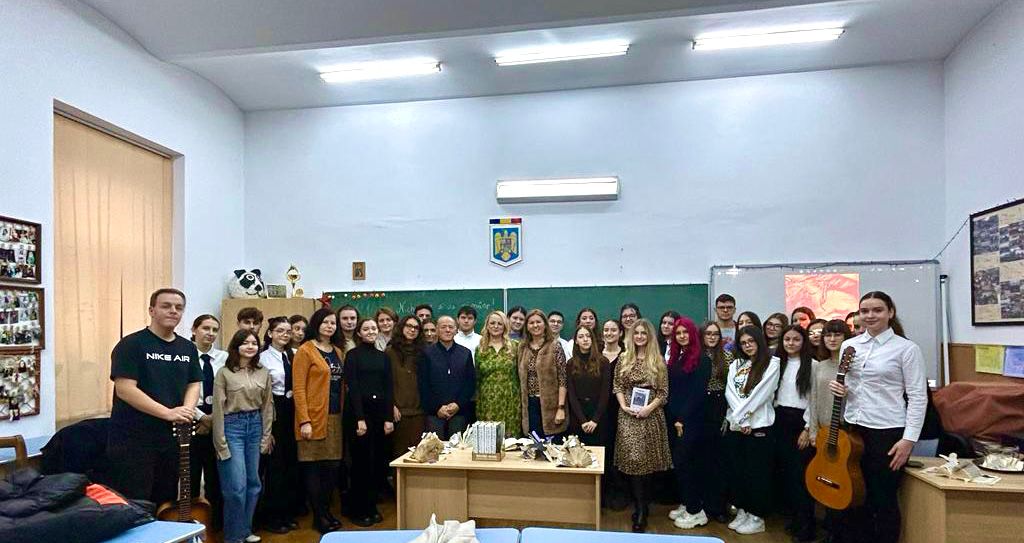 Nichita Stănescu a fost comemorat la 40 de ani de la trecerea în eternitate la Colegiul Național „Ioan Slavici”