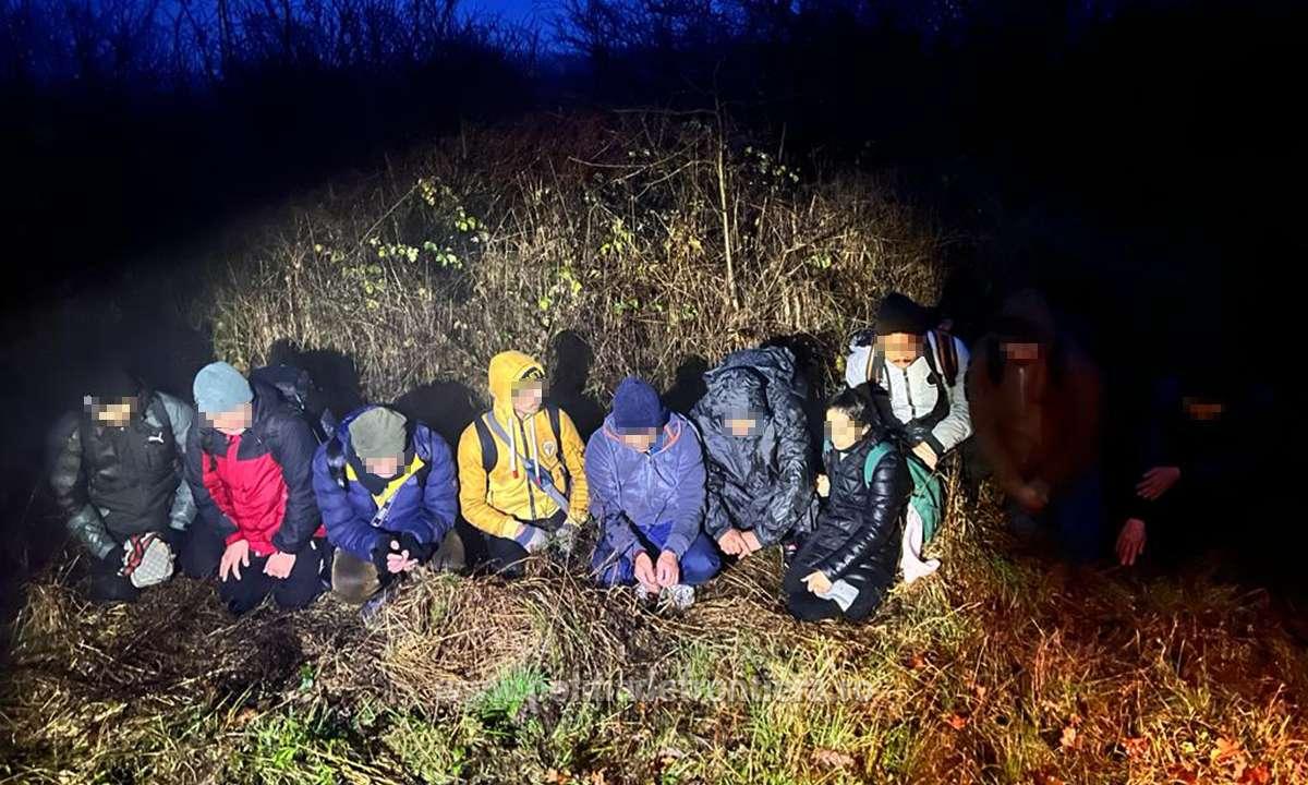 CAPTURĂ. Migranți nepalezi, prinși de polițiștii de frontieră. Încercau să treacă fraudulos granița