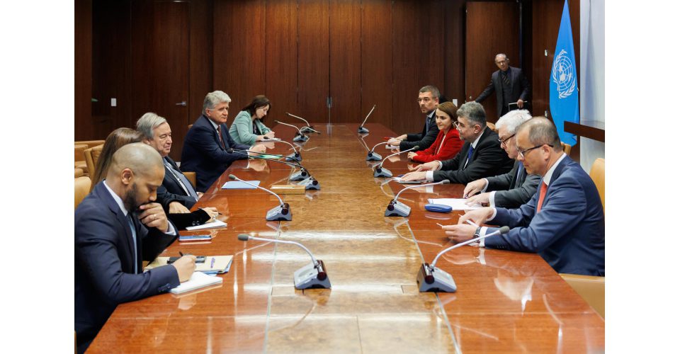 Premierul Marcel Ciolacu, la ONU: Ca stat care a trecut prin ambele mari deflagrații mondiale ale secolului trecut, România iubește pacea și crede în negociere pentru soluționarea conflictelor