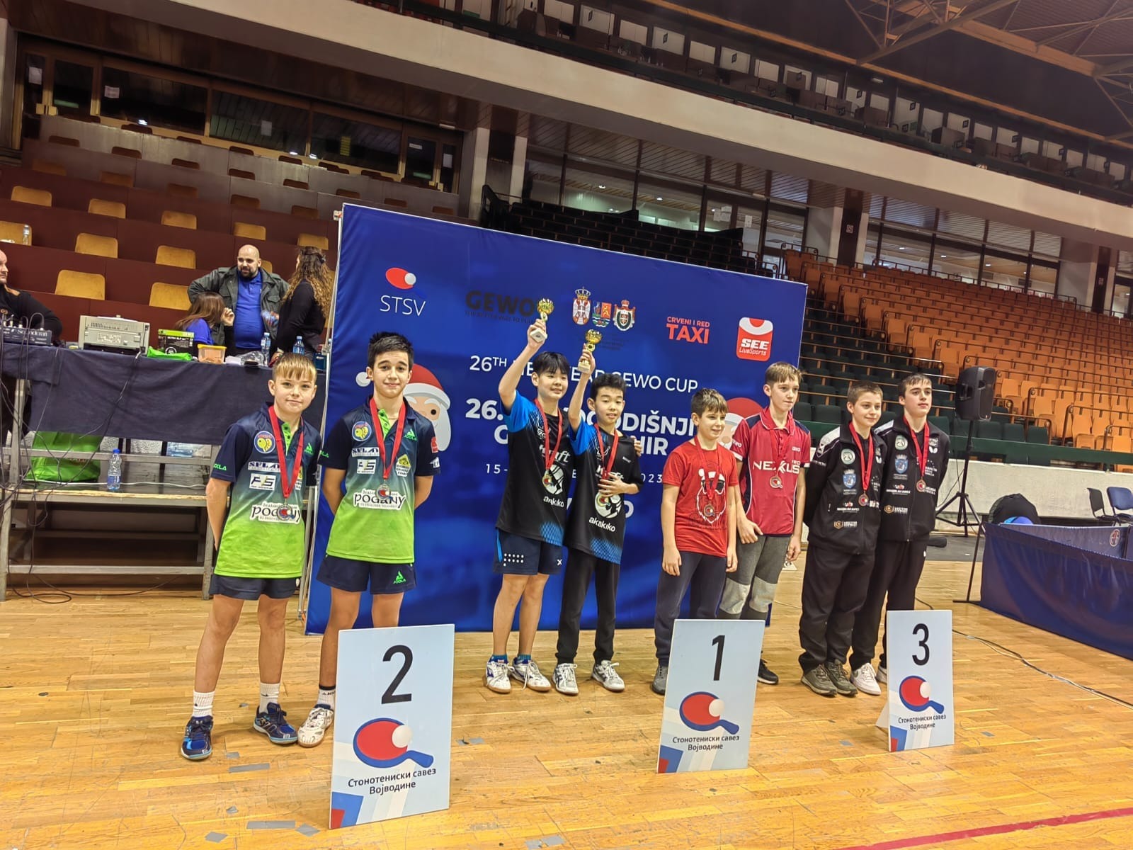 Tenis de masă. Perechea Albert Czigler-Zalan Garnai, argint la un puternic turneu la Novi Sad