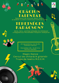 Spectacol de muzică, dans, teatru și poezie „Crăciun talentat” la Castelul Károlyi