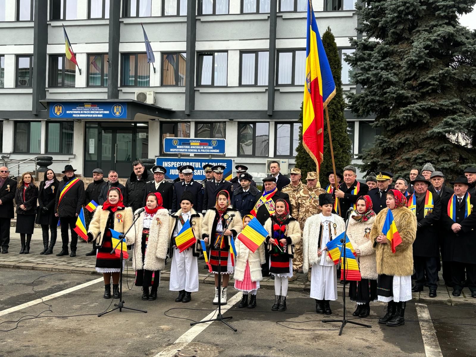 FOTOGALERIE. Unirea Principatelor Române, marcată la Satu Mare