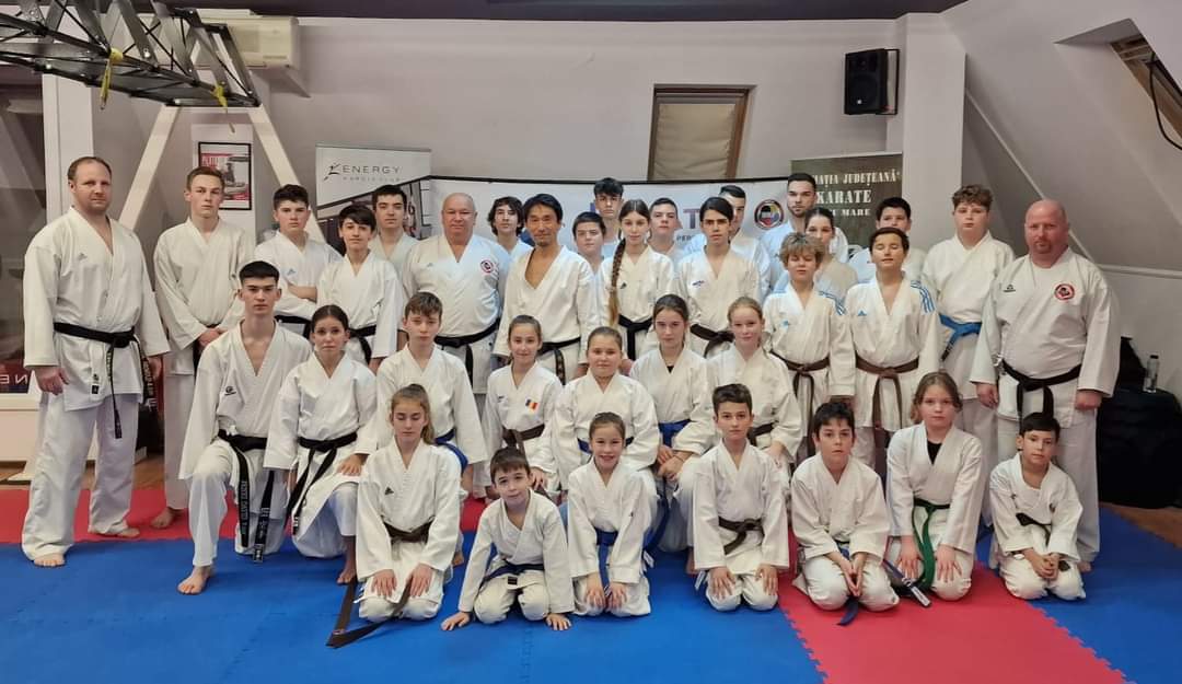 Lecții de viață și de karate de  la Sensei Nukina Noboyuki la seminarul  de la Satu Mare
