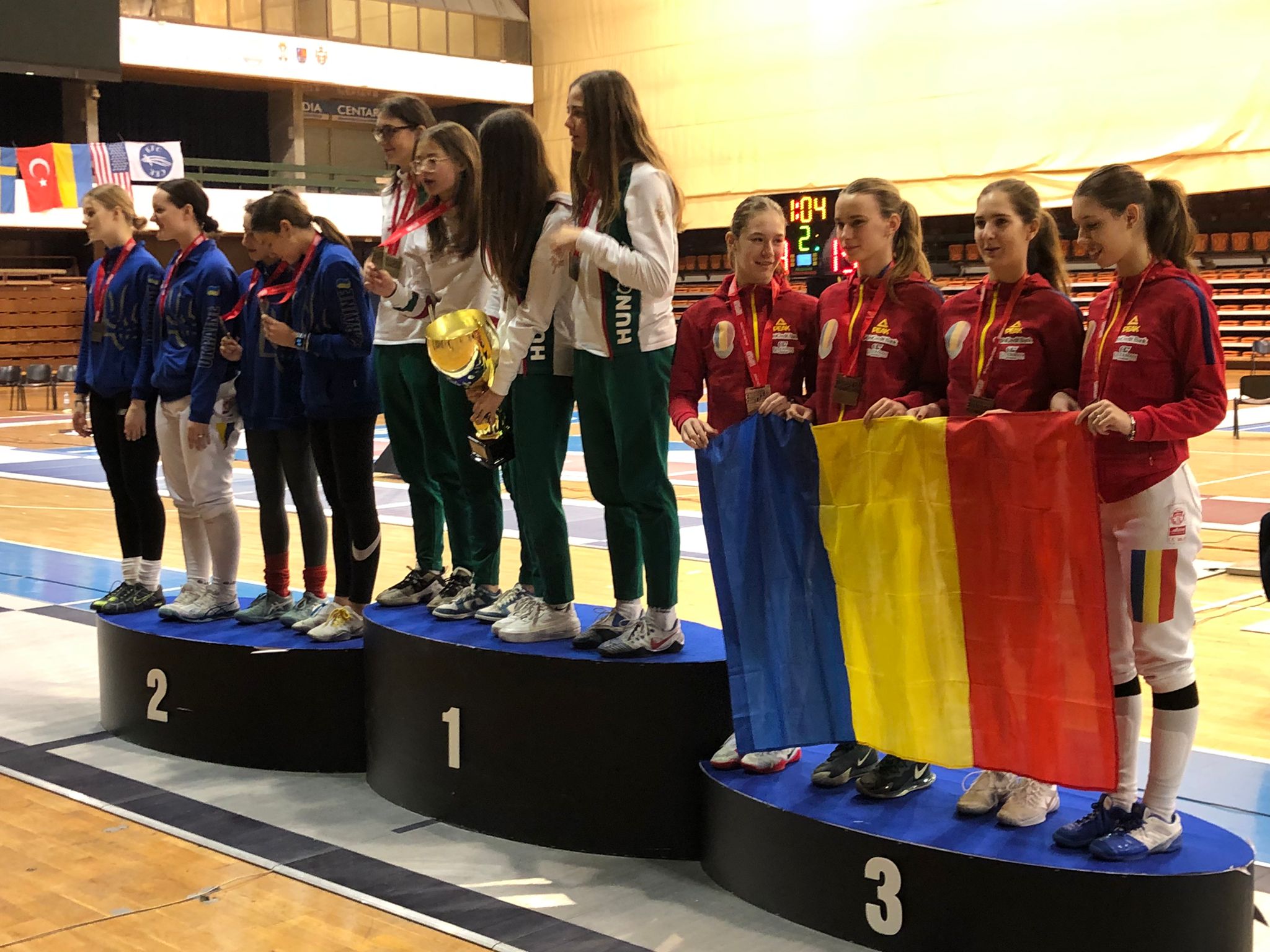 Bronz pentru echipa României la Novi Sad