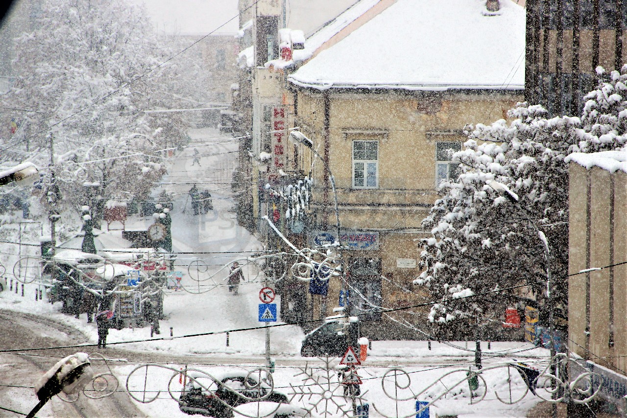 Ninsoarea nu a creat probleme importante în trafic