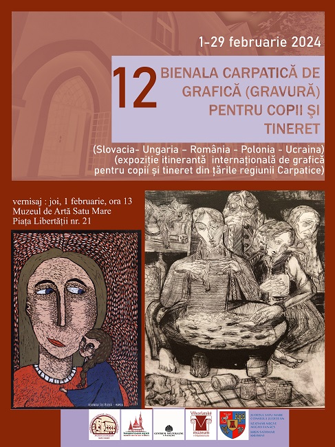 A 12-a BIENALĂ CARPATICĂ DE  GRAFICĂ (GRAVURĂ) PENTRU COPII ŞI TINERET