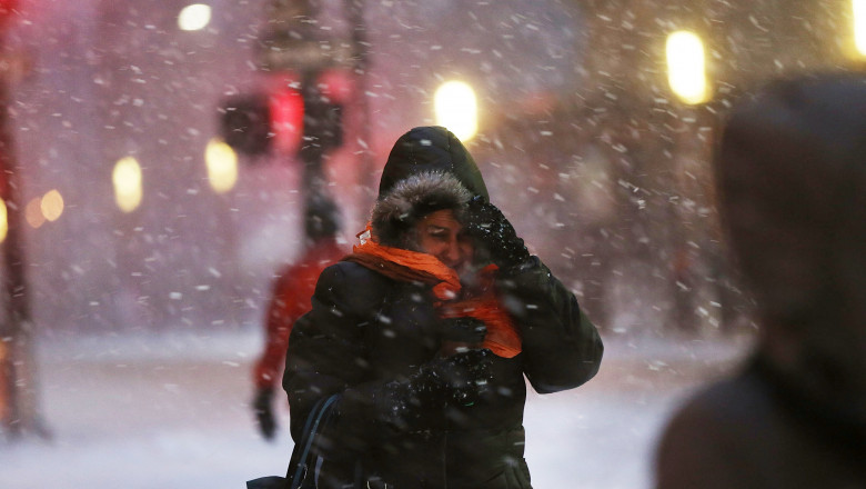 Meteorologii anunță precipitații, ninsori și vânt în județul Satu Mare