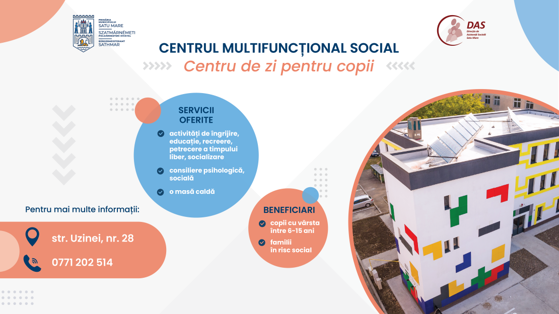 Înscrieri la Centrul de zi pentru copii de pe Ostrovului