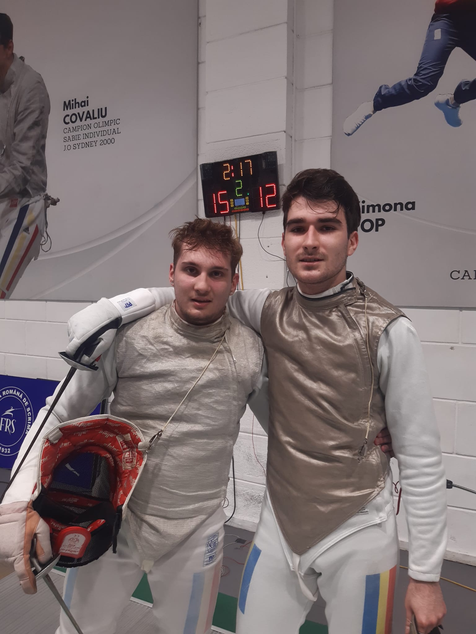 Pop Nicolas vicecampion, Nojea Răzvan medaliat cu bronz  la Naționale de floretă