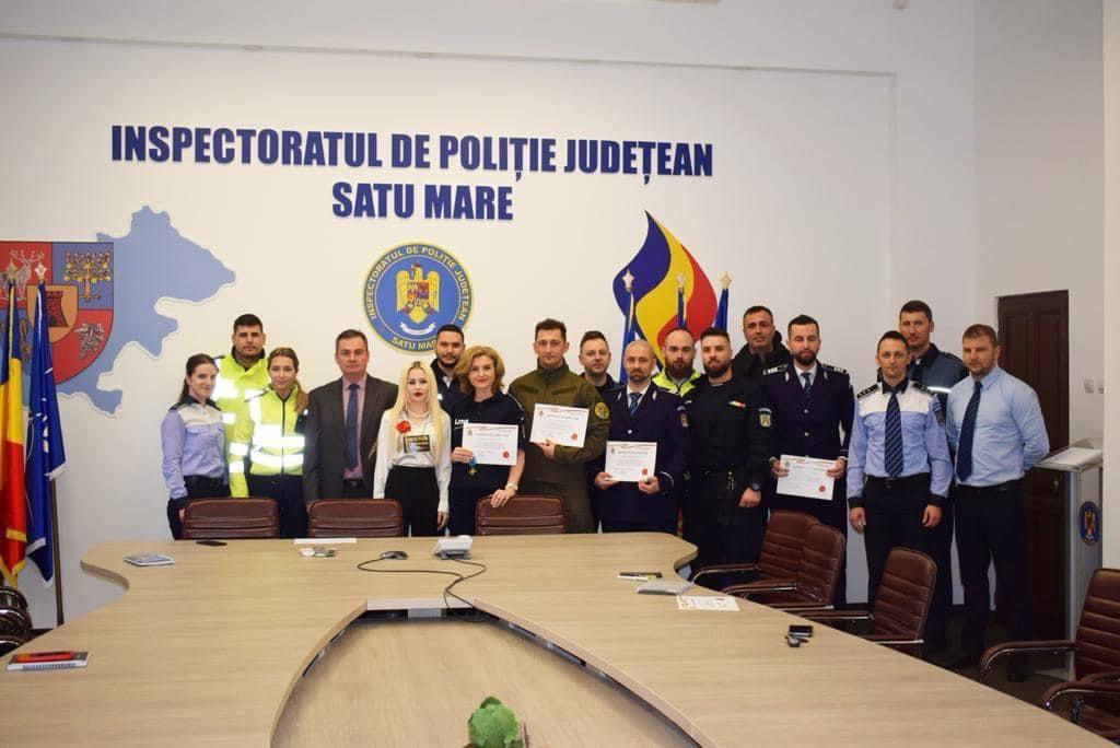 Polițiștii sătmăreni au participat cu mândrie la ”Ștafeta Veteranilor Invictus”-ediția a X-a