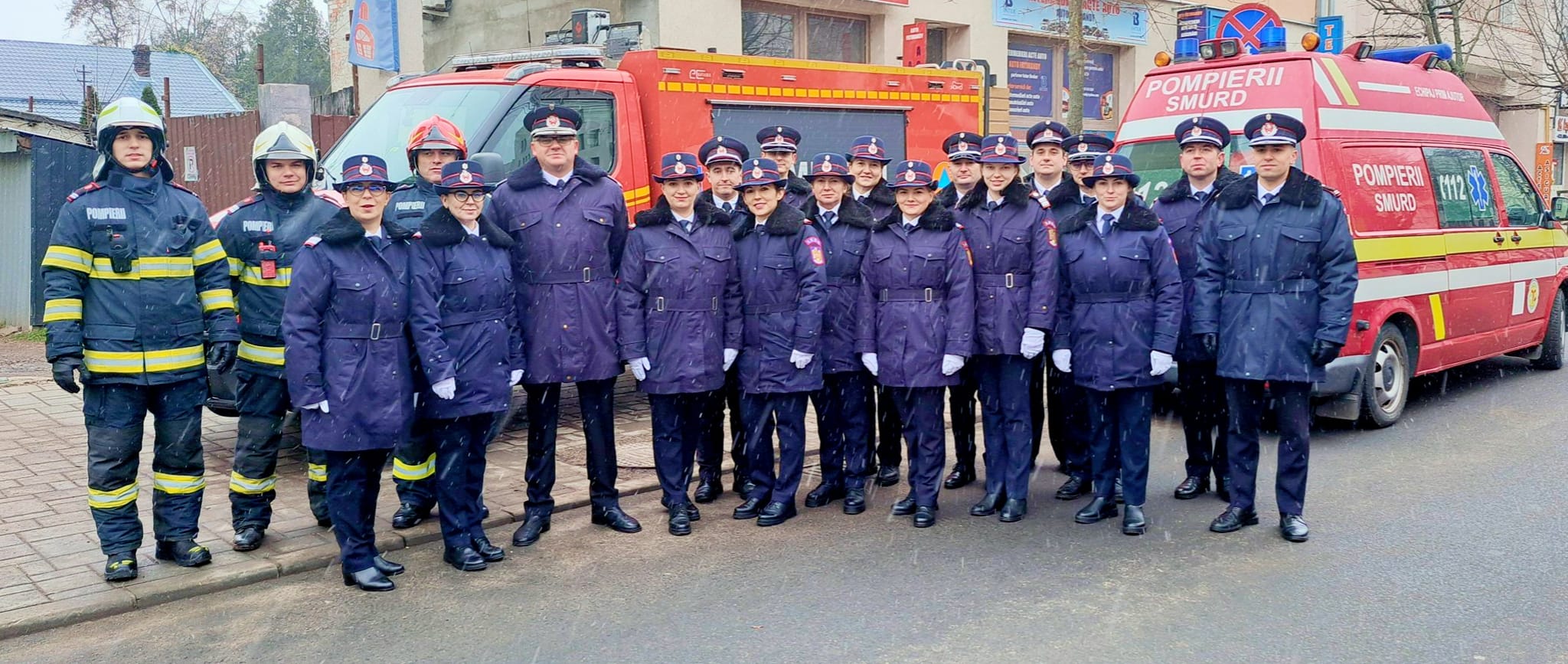 Membrii Inspectoratului pentru Situații de Urgență, prezenți la manifestările dedicate Micii Uniri