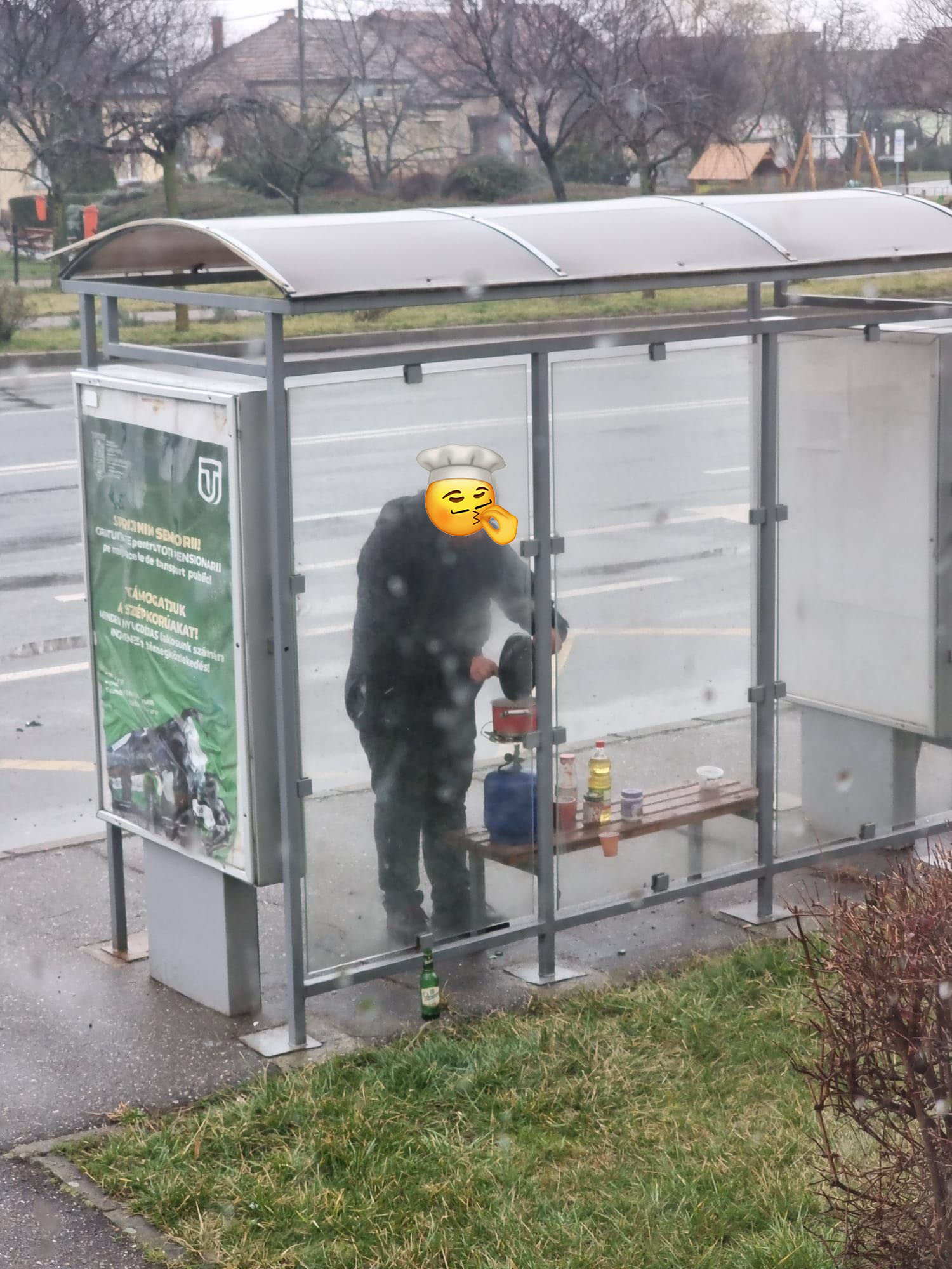 Polonezul, bucătăraș  de ocazie prin Sătmar!