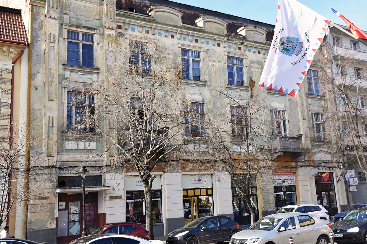 Imobilul situat pe strada Horea nr. 6 își recapătă strălucirea