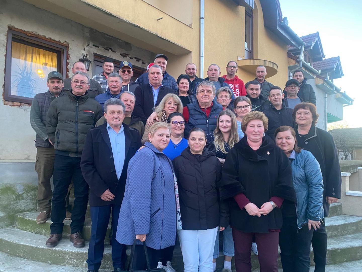 Presedintele PSD Satu Mare, Mircea Govor a avut o întâlnire importantă cu biroul politic PSD al comunei Supur