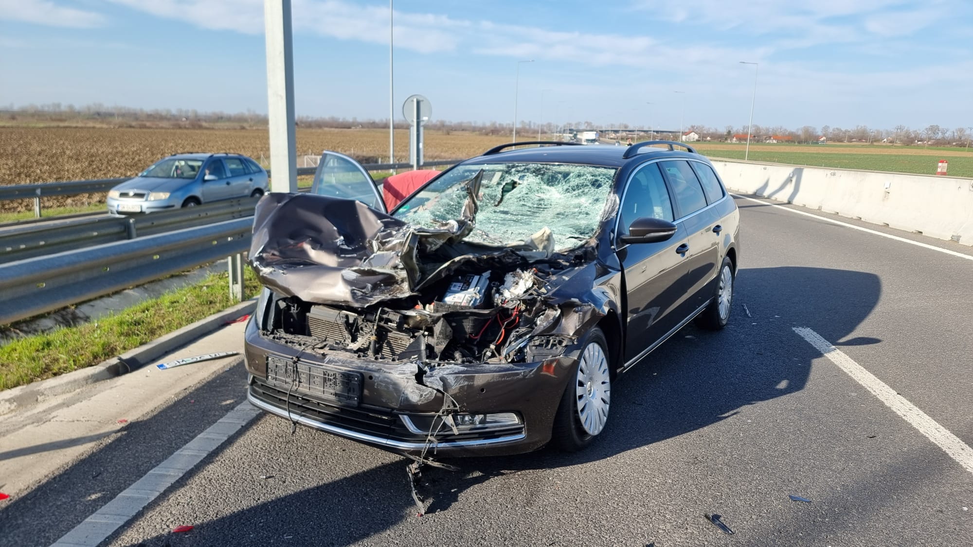 Accident pe raza centurii de ocolire