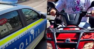 Sătmărean fără permis, prins cu ATV-ul neînmatriculat la plimbare