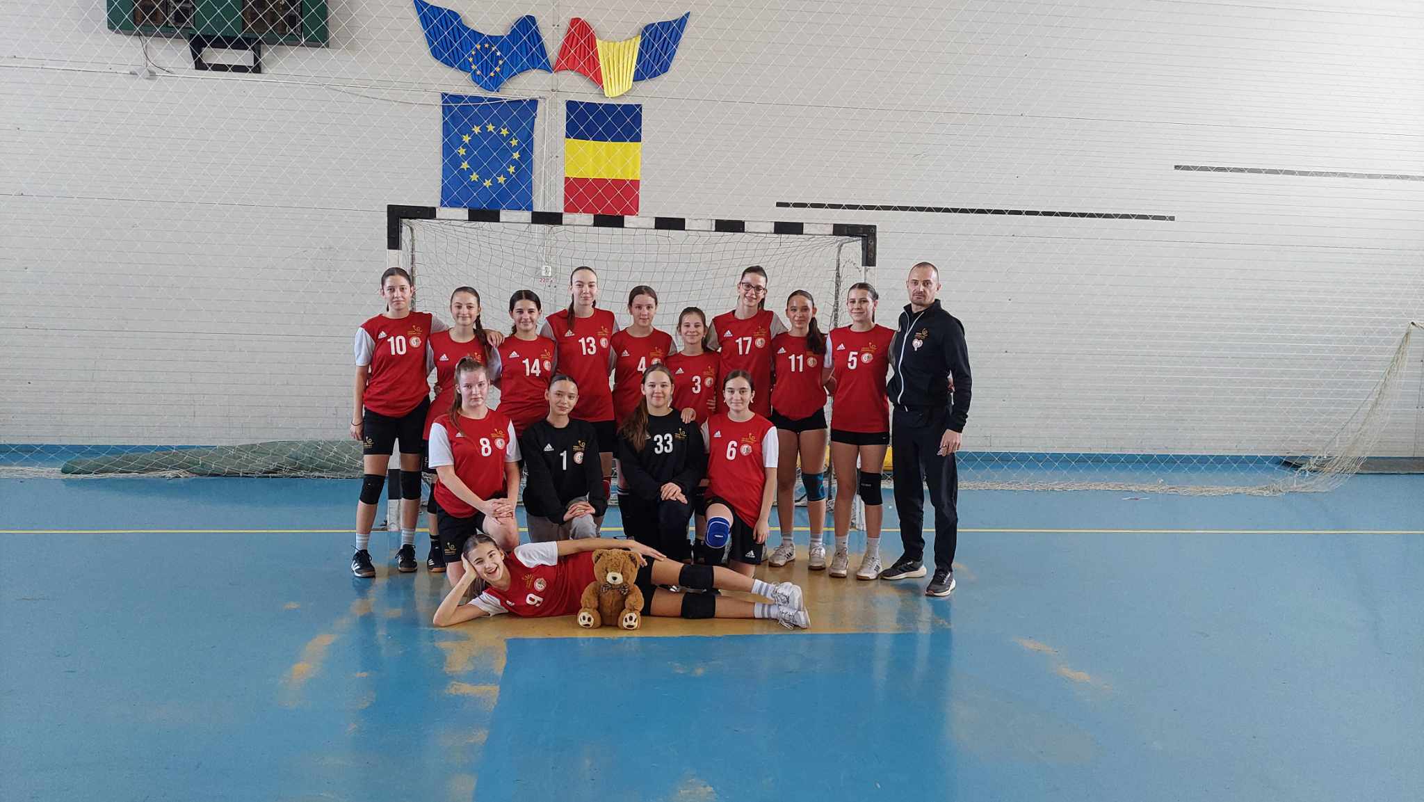 Echipa junioarelor III de la  CSM Olimpiei a terminat  campionatul pe locul opt