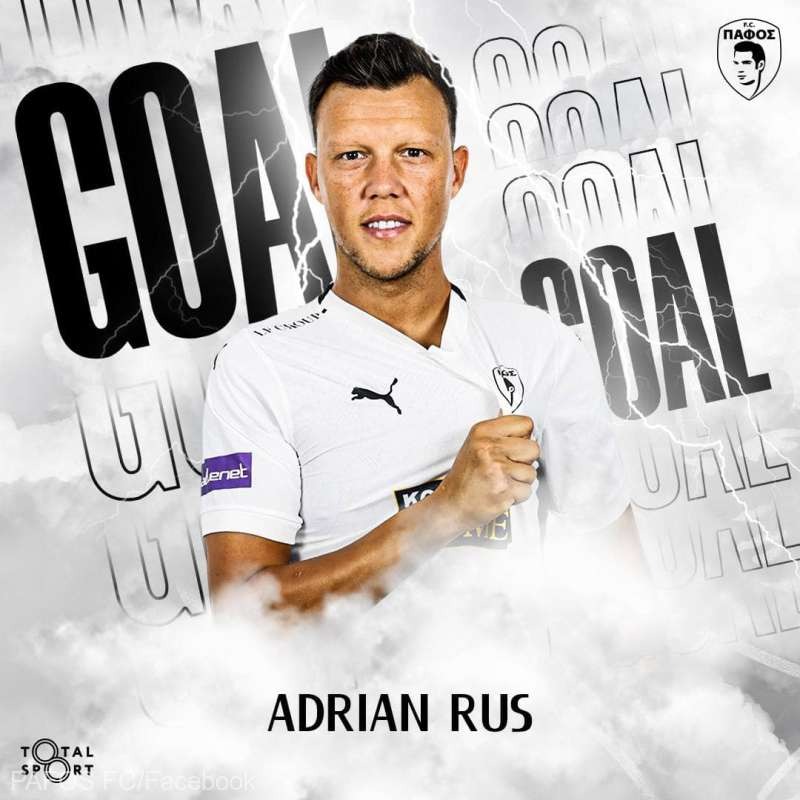 Stranieri.Adrian Rus, la primul său gol pentru Pafos