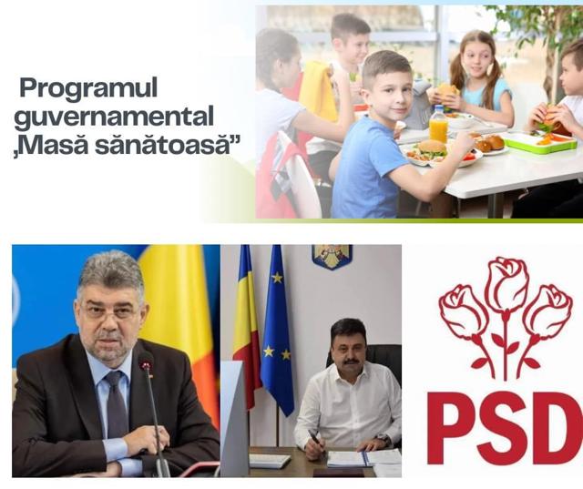 9.000 de copii vor beneficia de programul guvernamental “Masă sănătoasă” 