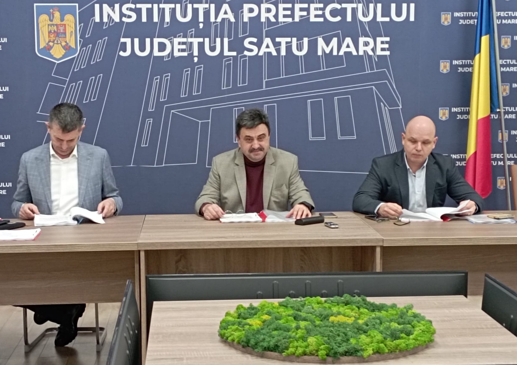 Radu Roca a condus ședința privind proprietatea terenurilor în Satu Mare