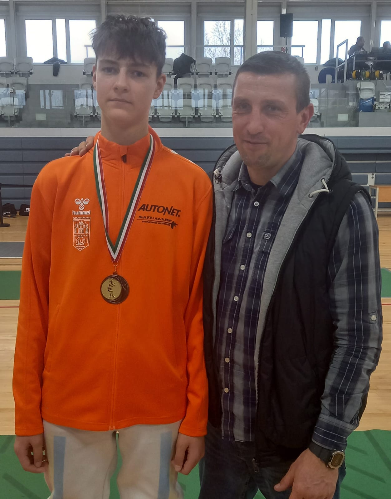 Spadasinii Kurtinecz Julia  și Mézinger Mate  în ” Top 8” la  Budapesta