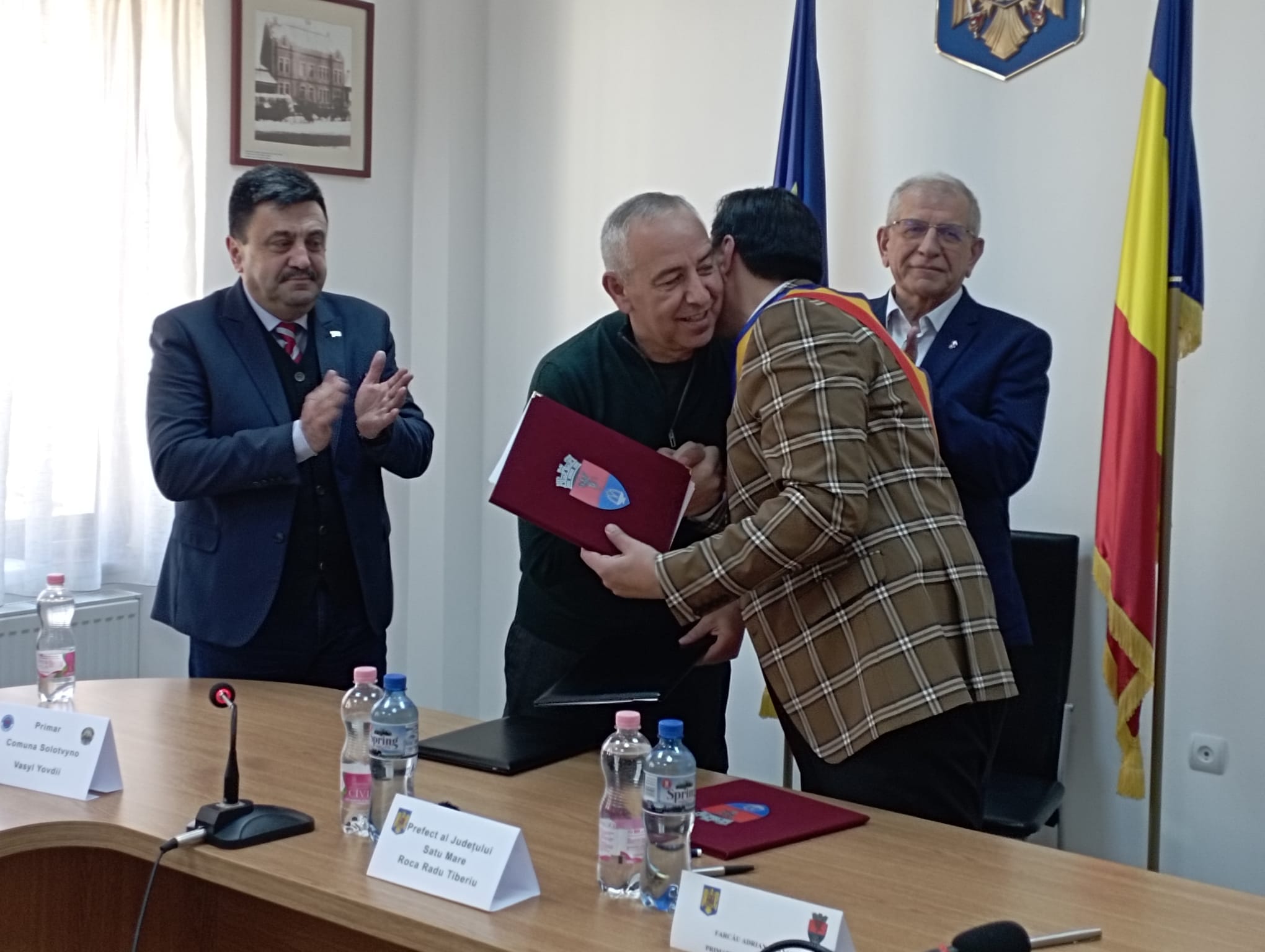 FOTOGALERIE. Tășnadul, înfrățit cu o comună de peste 36.000 de locuitori din Ucraina