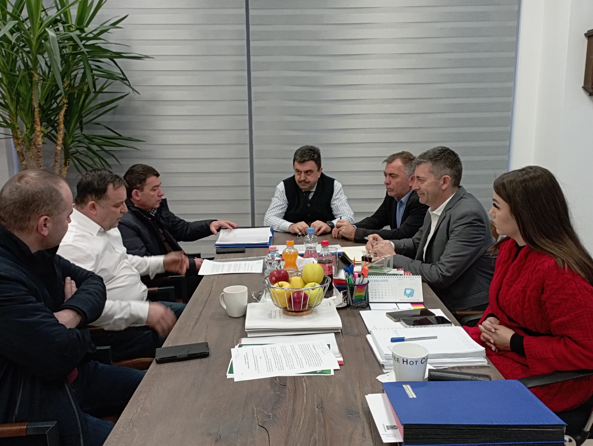 Întâlnire cu primarul din Târșolț pe probleme de fond funciar