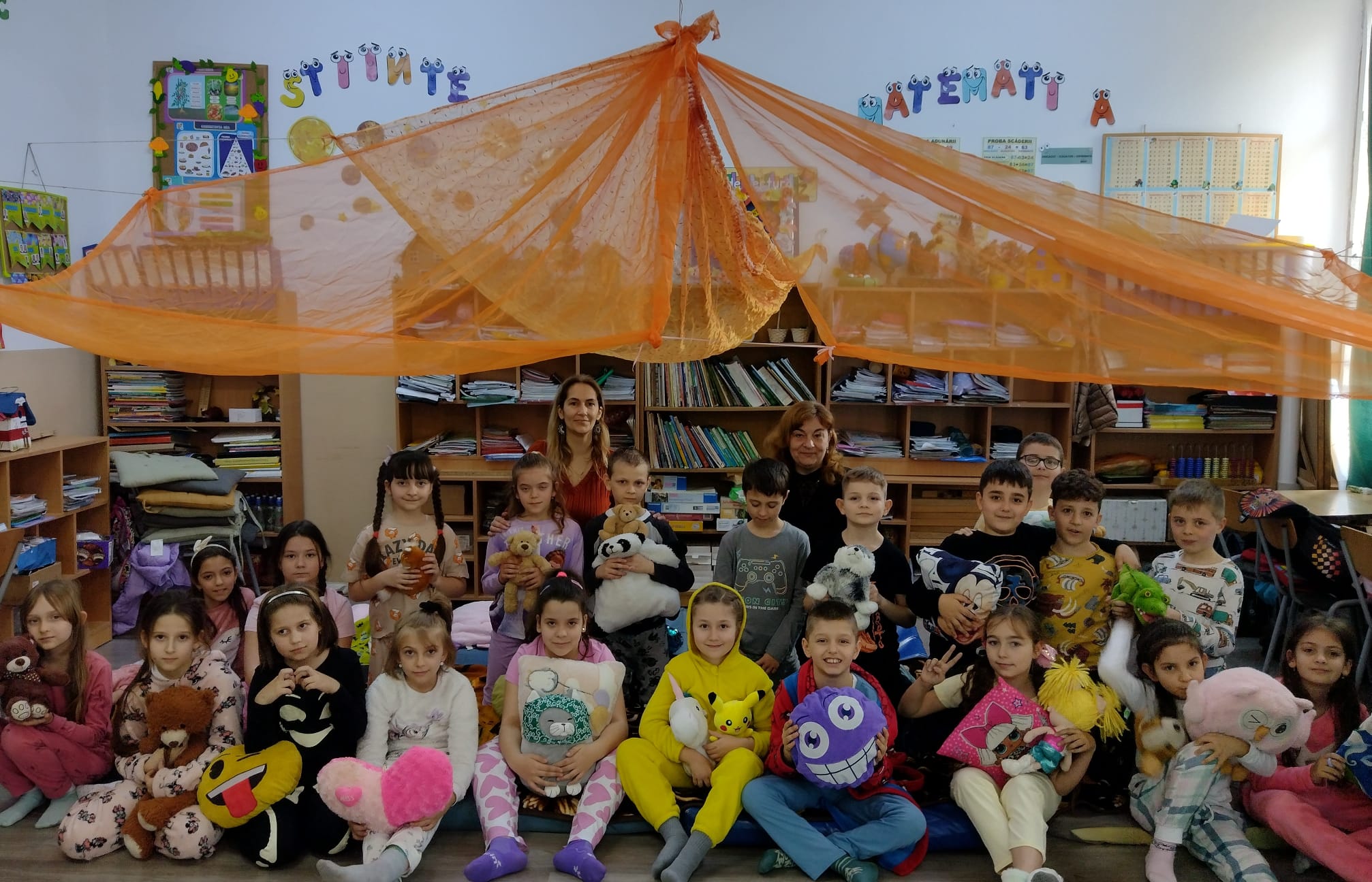 Petrecere în pijamale, la Şcoala Gimnazială “Octavian Goga”