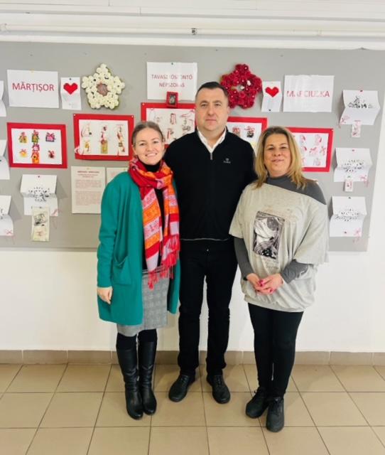 Mărţişoare româneşti la Szeged, în Ungaria