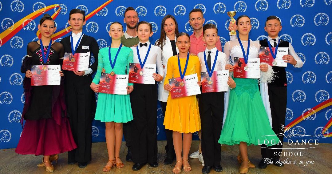Loga Dance School la Campionatul Național de Dans Sportiv și Cupa Mureșului