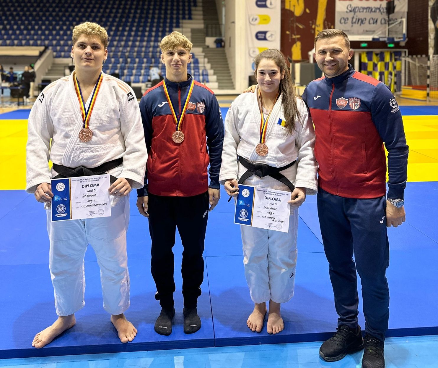 Două medalii de bronz pentru elevii lui Marian Halas la Naționalele U21