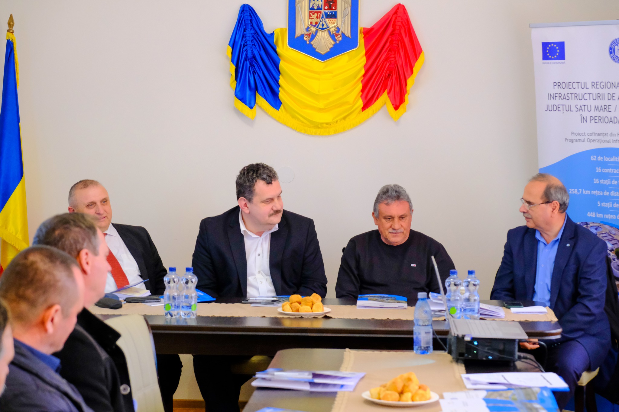 Peste 10.000 de locuitori din județ se bucură de o rețea modernă de apă și canalizare