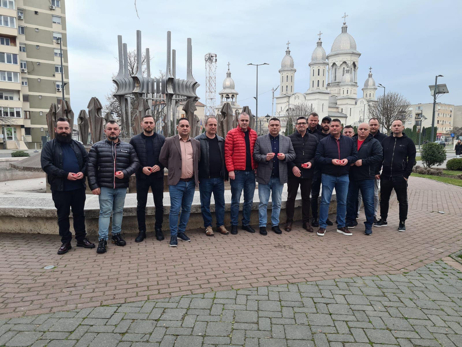 FOTOGALERIE. Mărțișoare și calde urări de bine pentru doamne și domnișoare din partea PSD Carei