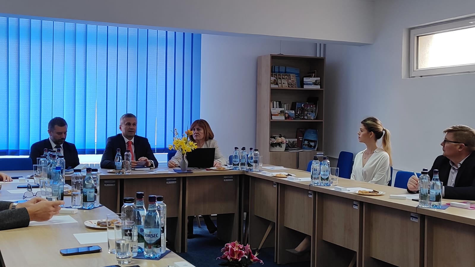 Ambasadorul României la Budapesta s-a întâlnit cu oamenii de afaceri sătmăreni la sediu CCIA