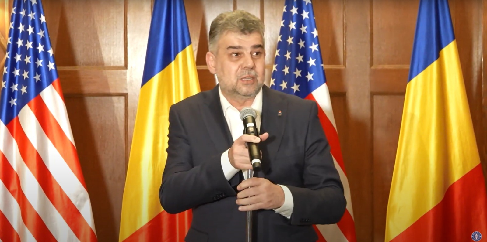 Întâlnirea premierului Marcel Ciolacu cu reprezentanți ai Consiliului de Afaceri Americano-Român (AMRO)
