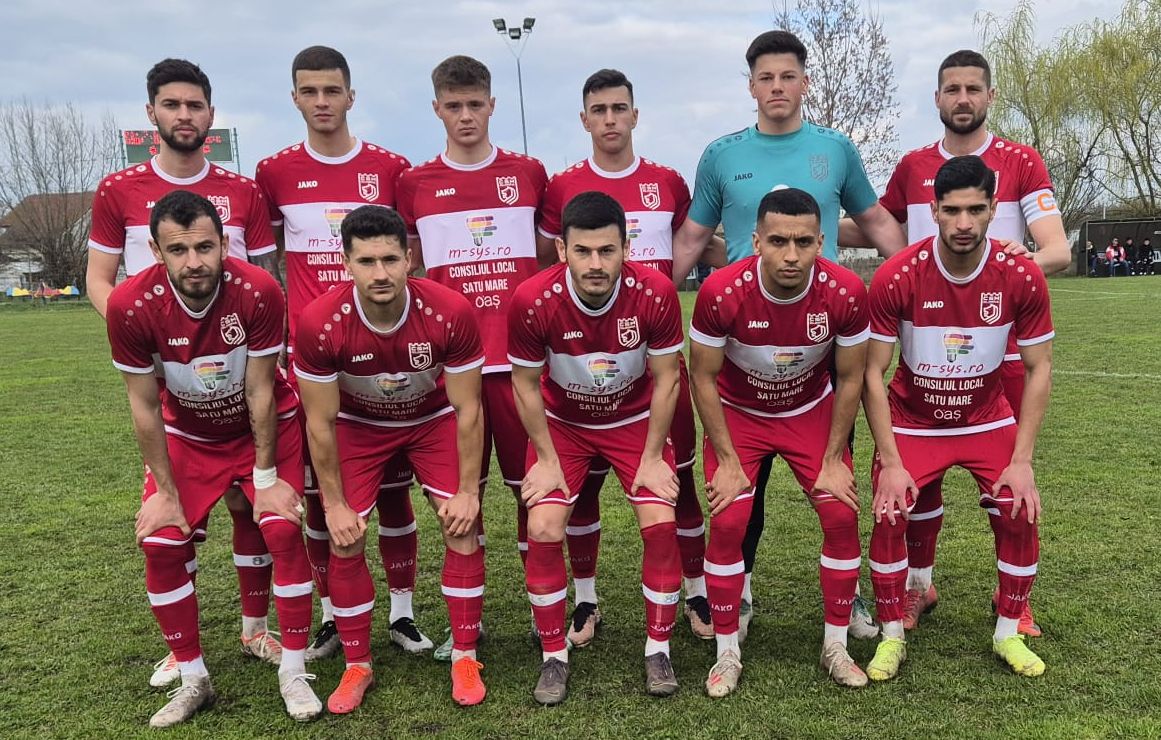 Liga a 3-a: Minerul Ocna Dej- CSM Olimpia Satu Mare 0-5. Victorie categorică înainte de derby-ul cu liderul