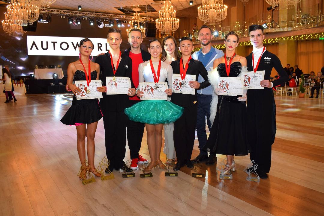 Loga Dance School a impresionat  în competițiile de la Cluj Napoca