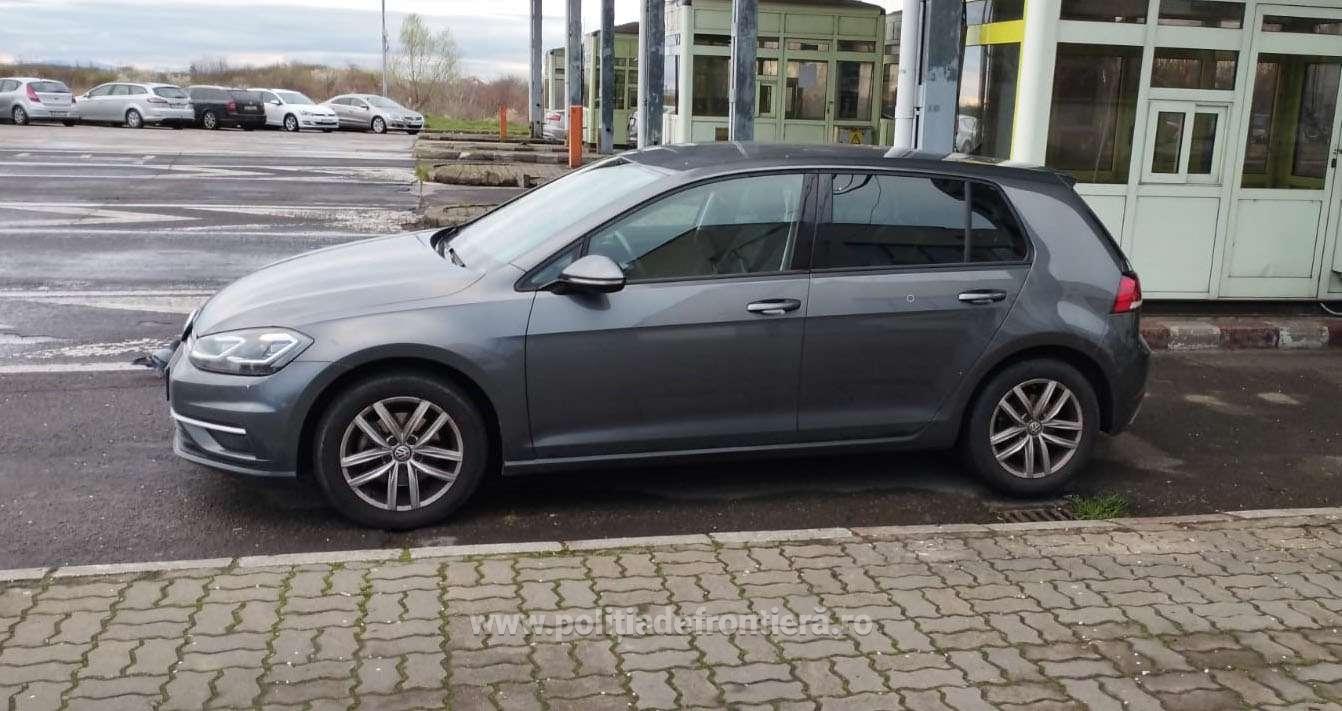 Autoturism căutat de autoritățile spaniole, oprit la frontieră