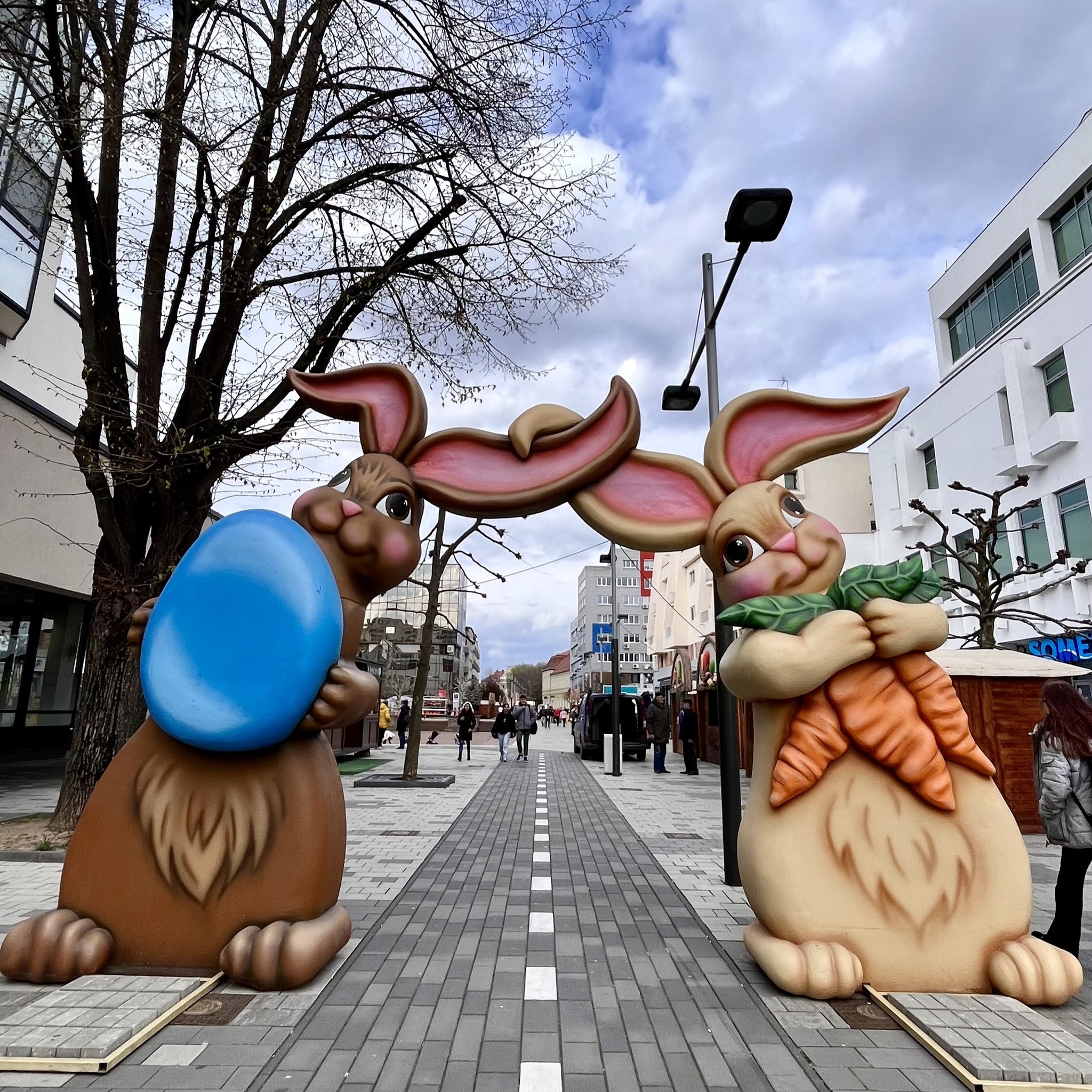 FOTO. Se deschide târgul de Paște de la Satu Mare