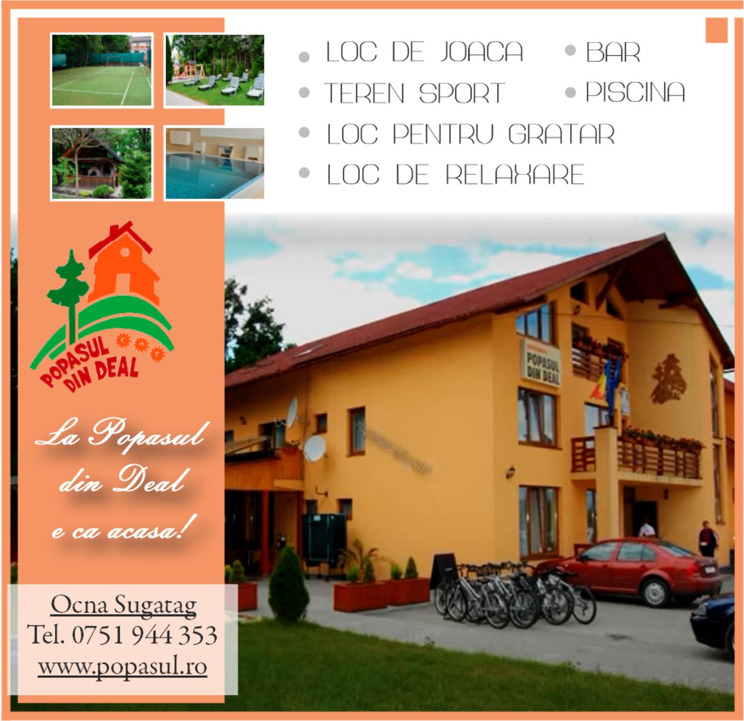 Popasul din Deal din Ocna Șugatag vă așteaptă