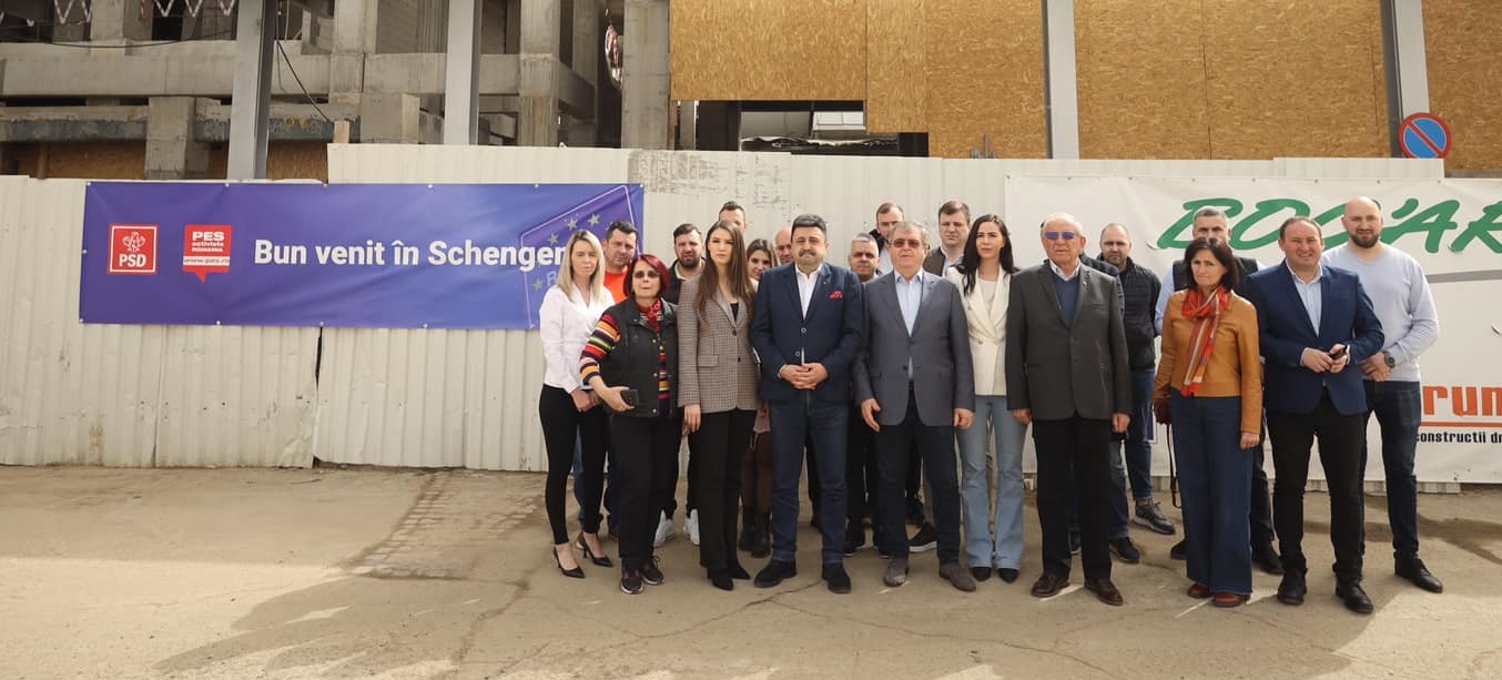 FOTO. Intrarea României în Schengen, sărbătorită de PSD Satu Mare. Mircea Govor: ”Un vis foarte vechi al românilor s-a înfăptuit”