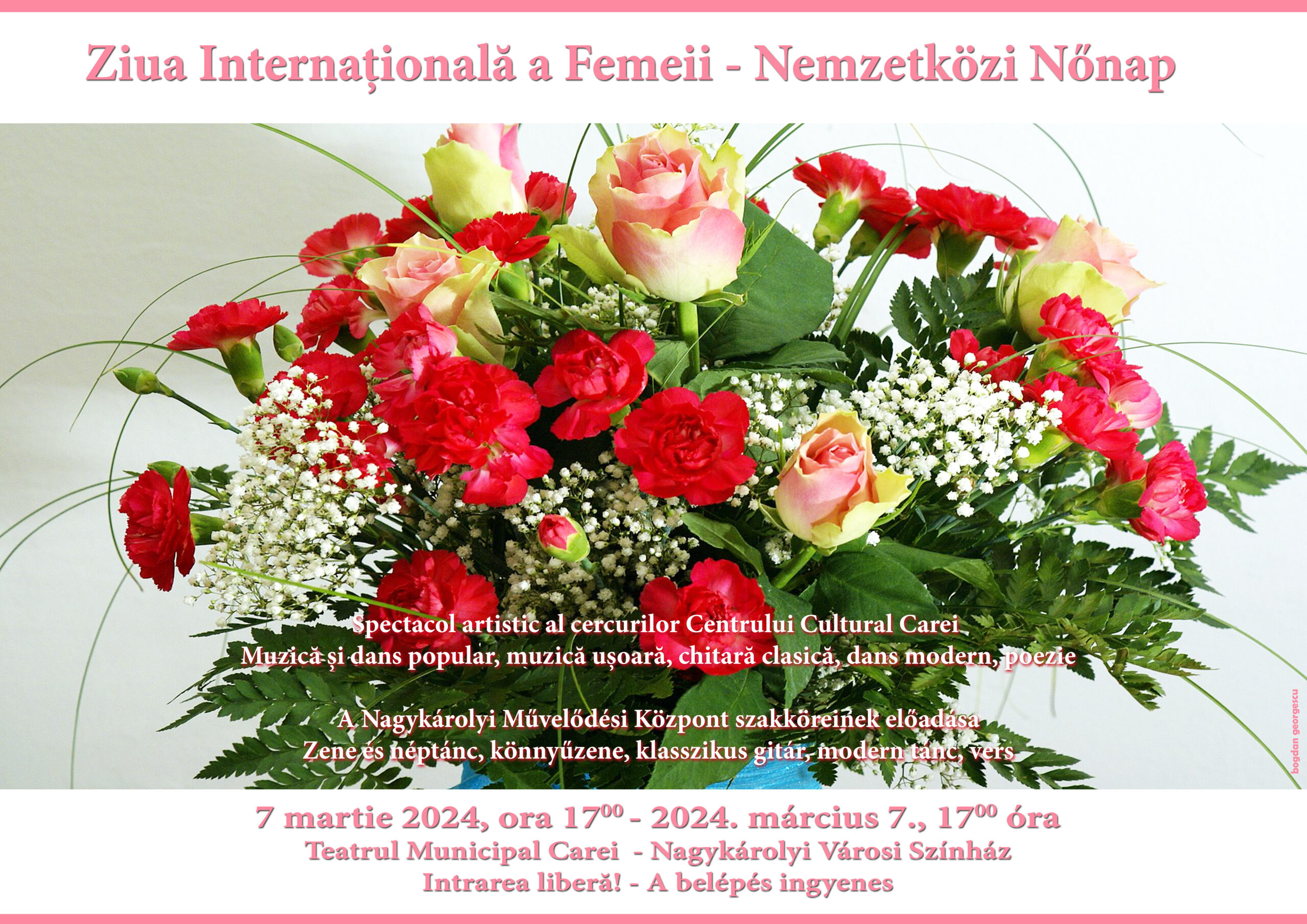 Spectacol cu ocazia Zilei Internaționale a Femeii