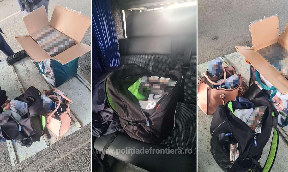 Femeie, în bagajele căreia au fost descoperite țigări, cercetată pentru contrabandă
