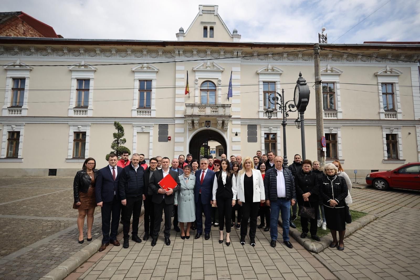 Eugen Binder candidatul PSD la Primăria Carei și-a depus ieri candidatura