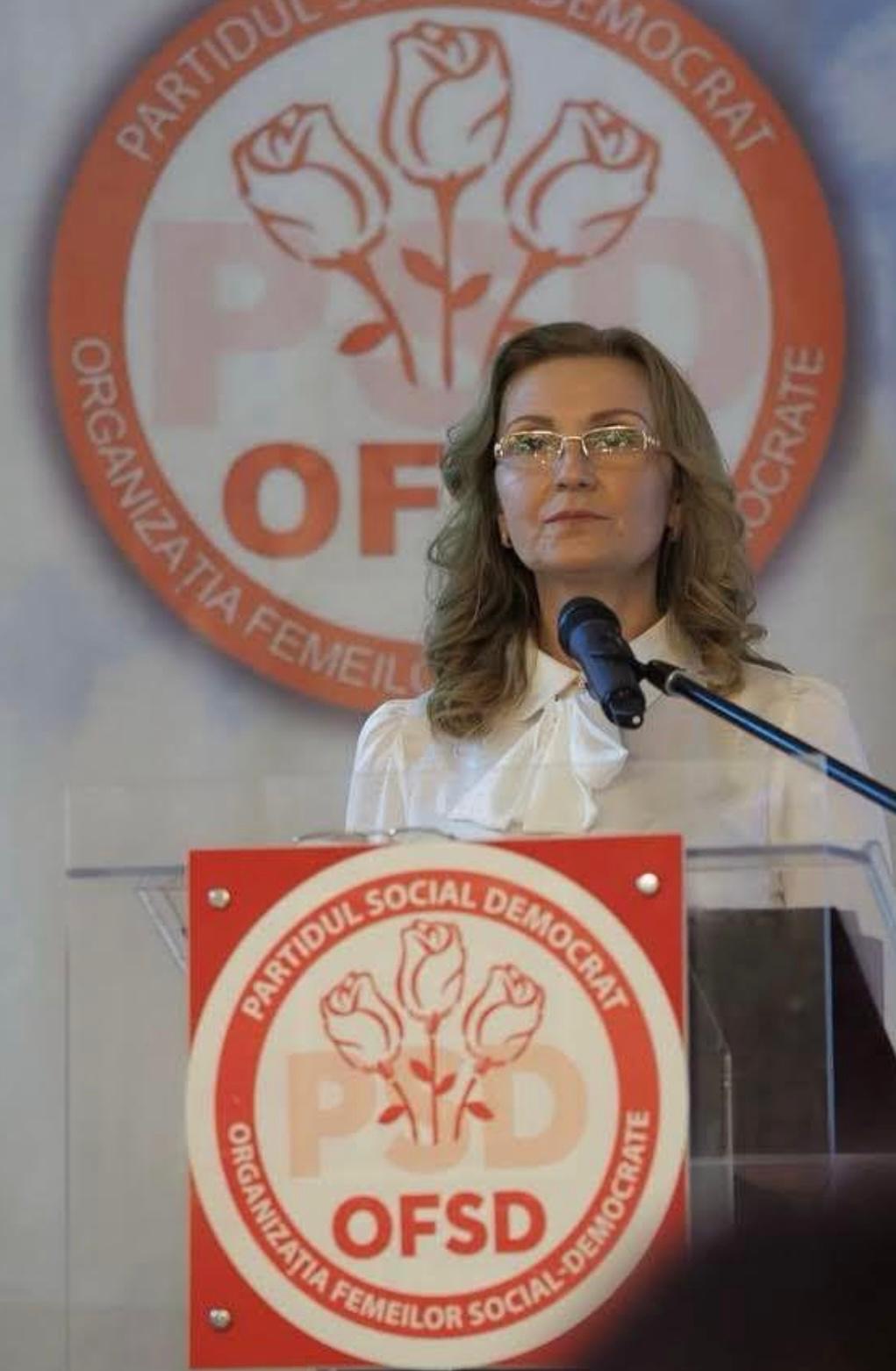 Vicepreședintele CJ Satu Mare, Lenuța Cornea, la ceas aniversar