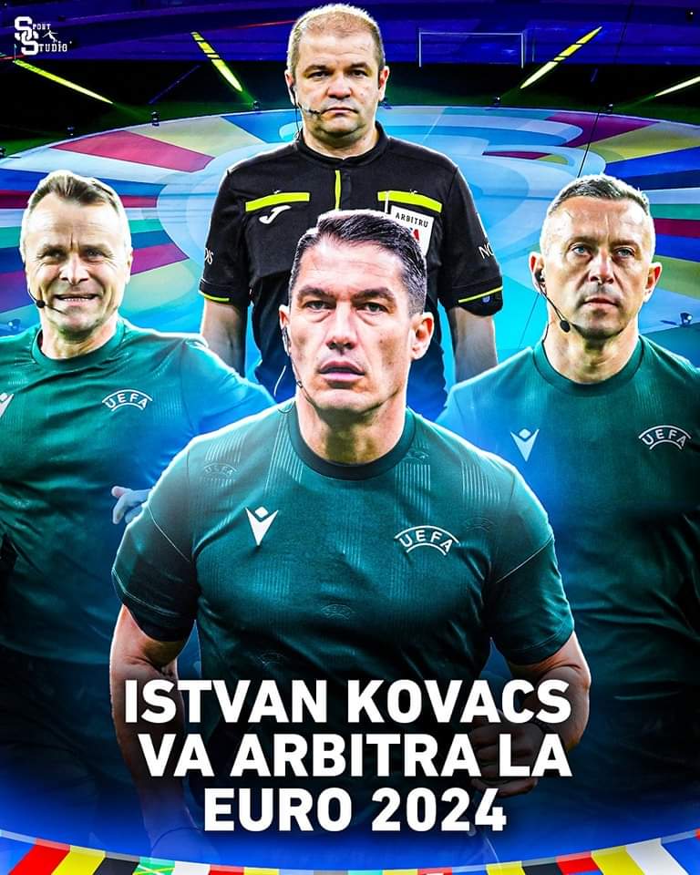 Performanță. Kovacs Istvan e în lotul arbitrilor ce vor oficia la EURO 2024