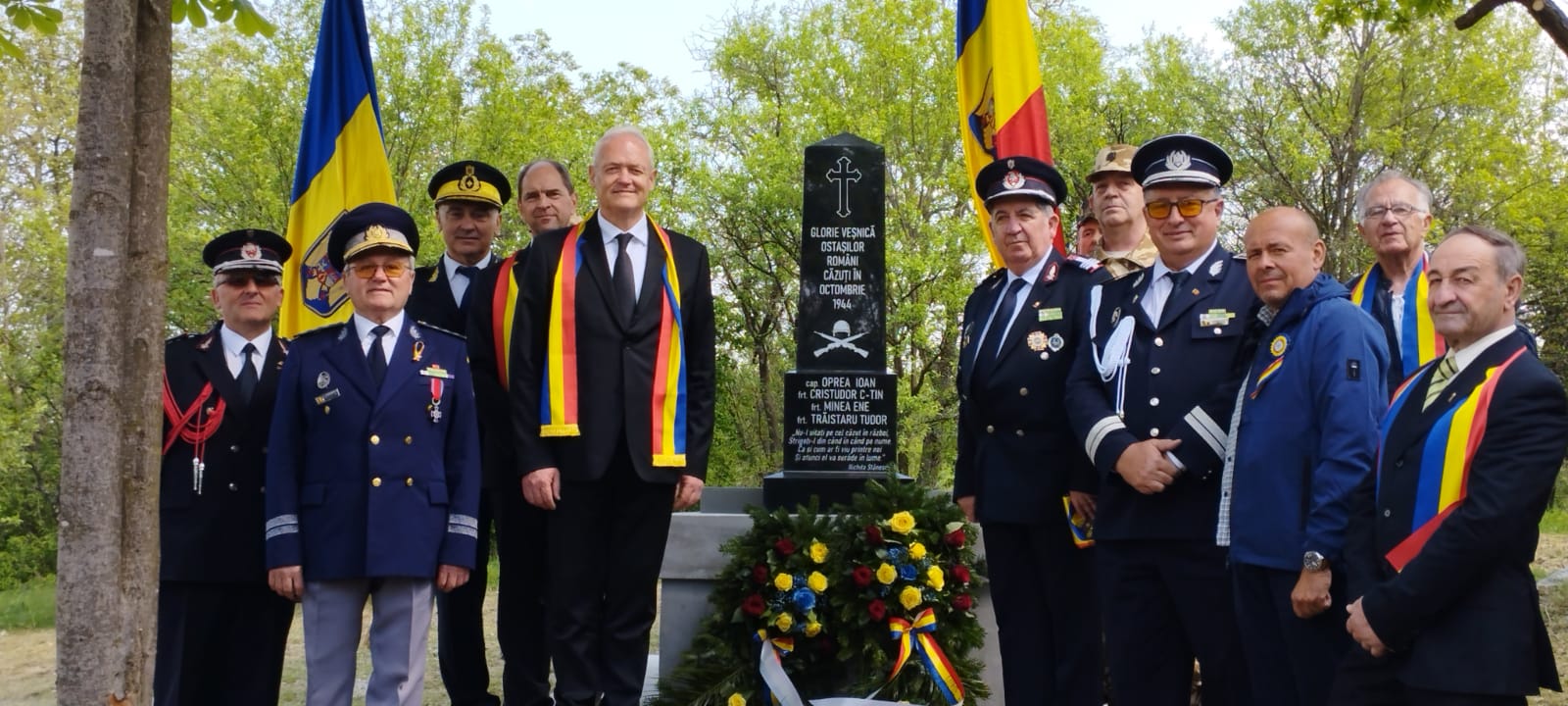 Comemorarea eroilor neamului, la Hodod și Lelei