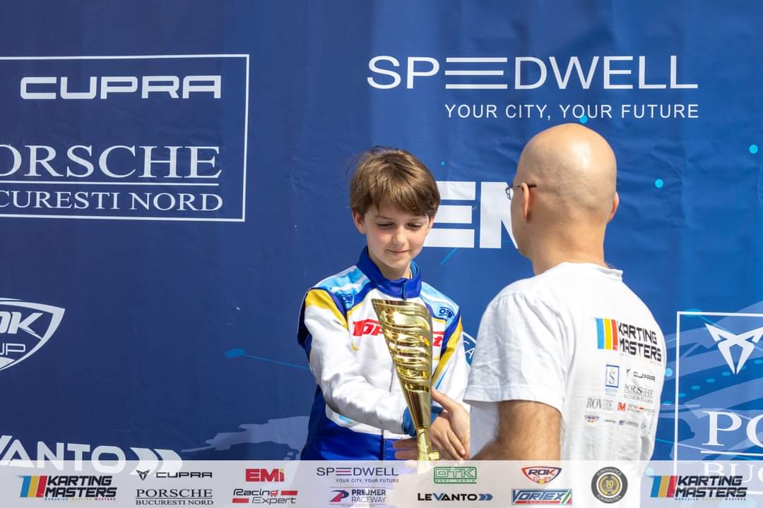 Start lansat pentru Darren Betea la clasa MINI de la Romanian Karting Masters