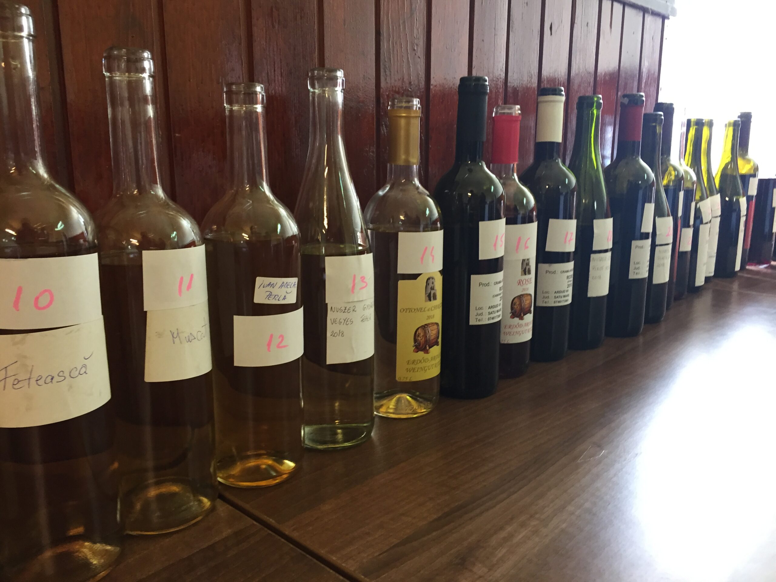 Concurs de  vinuri nobile  la Ardud